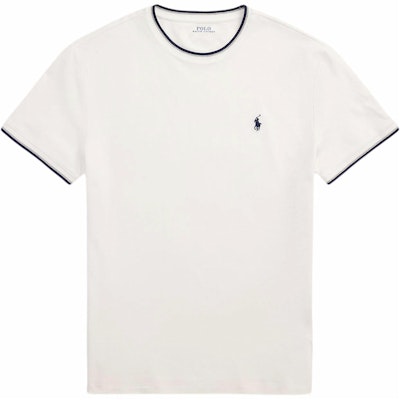 Polo Ralph Lauren SS25 白色圓領刺繡小馬標T恤 100048639 Order Polo Ralph Lauren SS25 白色圓領刺繡小馬標T恤 100048639