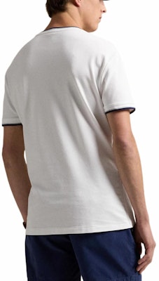 Polo Ralph Lauren SS25 白色圓領刺繡小馬標T恤 100048639 Purchase Polo Ralph Lauren SS25 白色圓領刺繡小馬標T恤 100048639