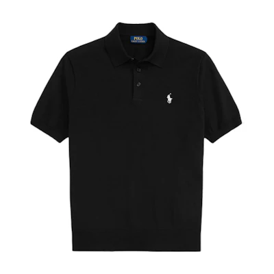 Polo Ralph Lauren Standard Fit Logo Short Sleeve Polo Shirt Men’s Black. MNPOSWE1N820035
