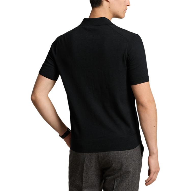 Polo Ralph Lauren Standard Fit Logo Short Sleeve Polo Shirt Men’s Black. MNPOSWE1N820035 圖 5