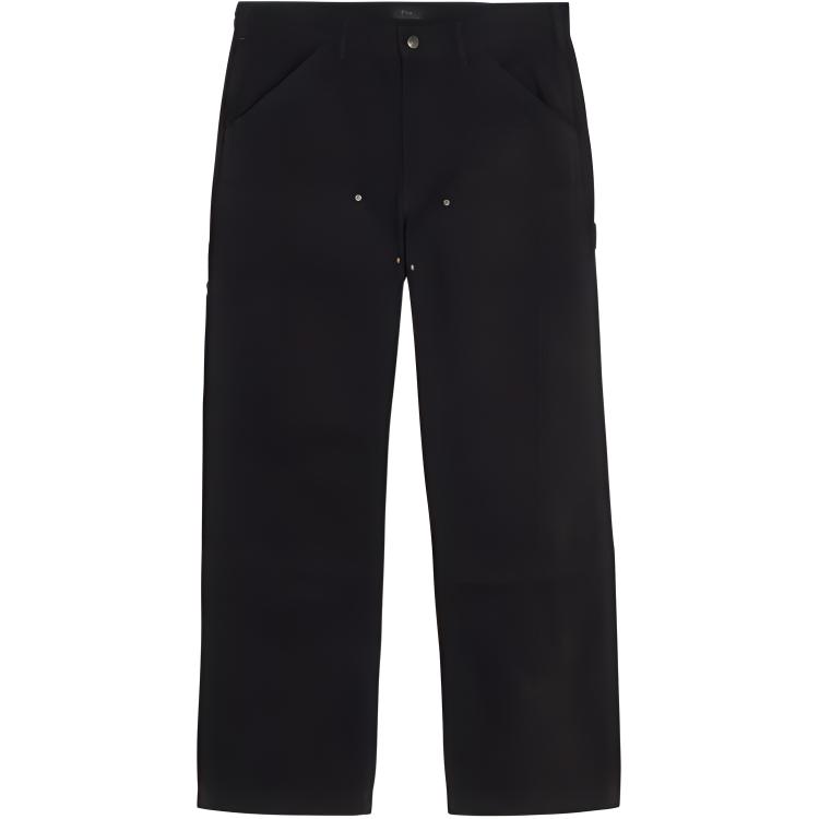 Polo Ralph Lauren Straight Fit Button Logo Jeans  Black. 710956617-001