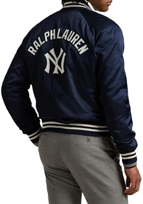 Polo Ralph Lauren Striped Logo Button-Up Jacket Unisex - Dark Blue. MNPOOTW16021633-410 Purchase Polo Ralph Lauren Striped Logo Button-Up Jacket Unisex - Dark Blue. MNPOOTW16021633-410