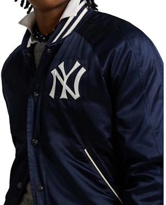 Polo Ralph Lauren Striped Logo Button-Up Jacket Unisex - Dark Blue. MNPOOTW16021633-410 Sizing Polo Ralph Lauren Striped Logo Button-Up Jacket Unisex - Dark Blue. MNPOOTW16021633-410
