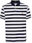 Buy Polo Ralph Lauren 條紋刺繡Logo短袖男款POLO衫 藍白色 710934552-001