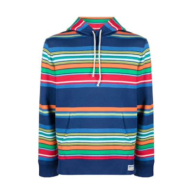 Polo Ralph Lauren Striped Logo Hoodie Multi-Color . 710890961001DARK