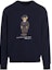 Buy 폴로 랄프 로렌 테디 베어 로고 크루넥 스웨트셔츠 블루. 710853308-014