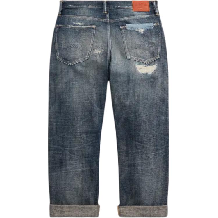 Lookbook ポロラルフローレン ヴィンテージ刺繍デニムジーンズ ブルー MNRRDNM10920-102