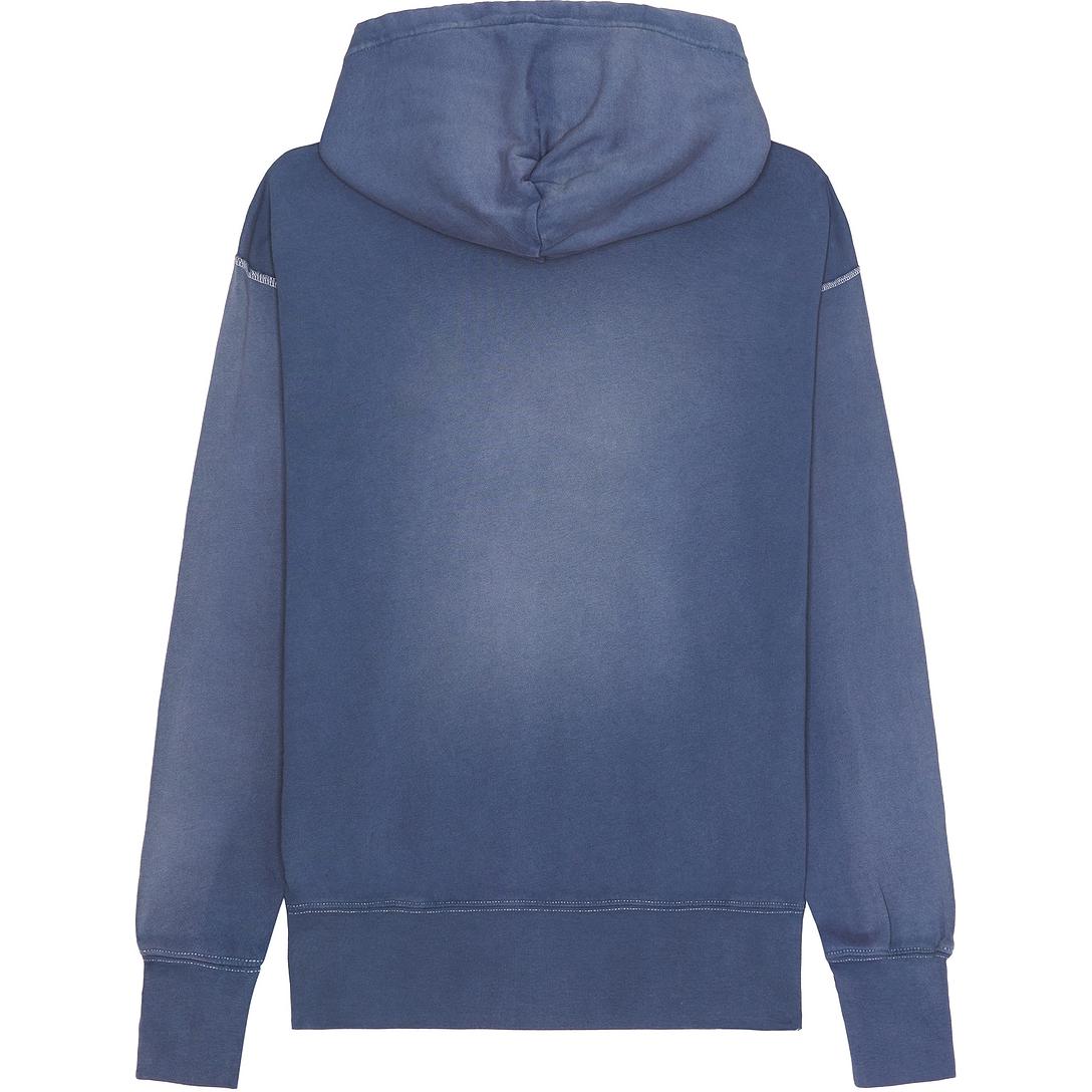 Lookbook Polo Ralph Lauren 复古洗水蓝色连帽卫衣 710941857-003