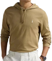 Polo Ralph Lauren Yellow Printed Drawstring Hoodie Sweater 710847203-081 Polo Ralph Lauren Yellow Printed Drawstring Hoodie Sweater 710847203-081