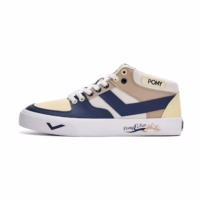 PONY Atop 'Navy Low-Top'