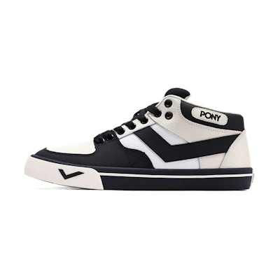 PONY Atop Skateboarding 'White Black'