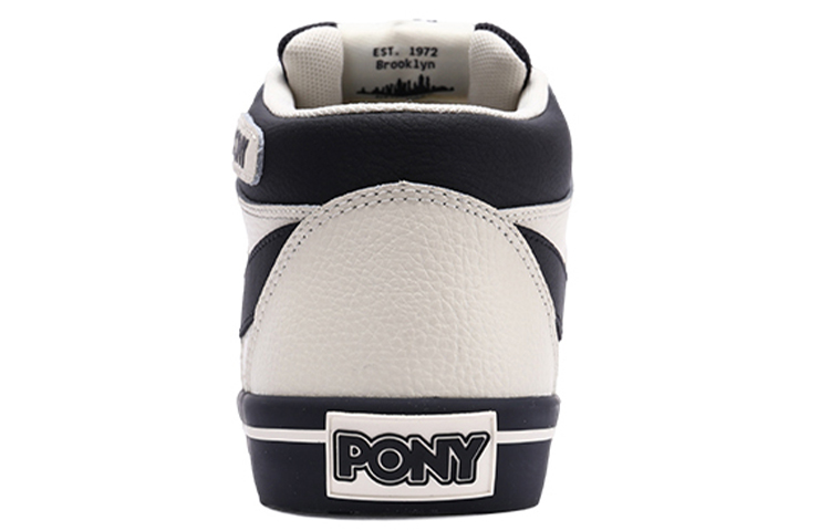 PONY Atop Skateboarding 'White Black' 圖 5