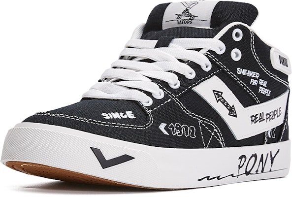 PONY Atop Low 'Hitam' 24U1AT15BK Order PONY Atop Low 'Hitam' 24U1AT15BK