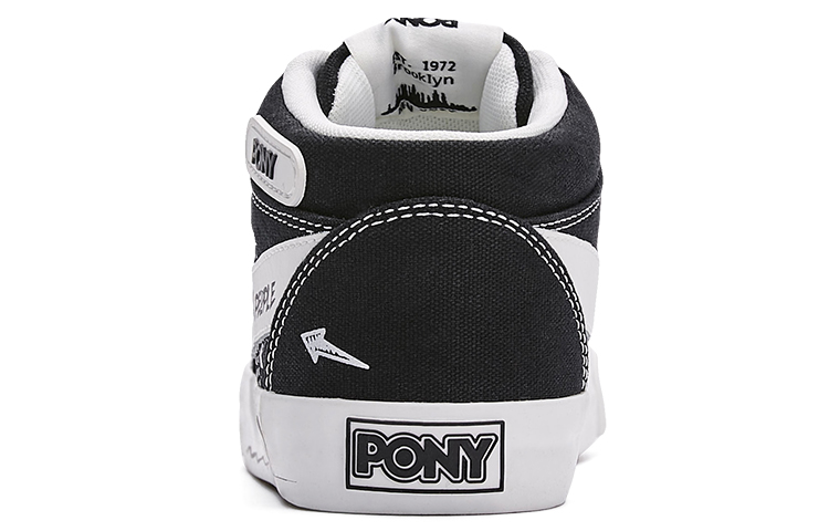 Shop PONY Atop Low 'Hitam' 24U1AT15BK