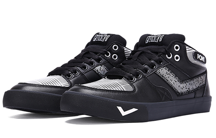 PONY Atop Low 'Black White' 圖 3