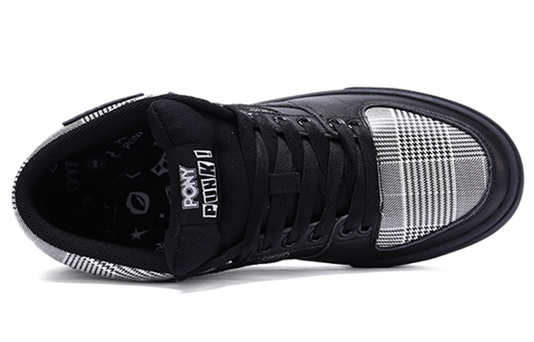 PONY Atop Low 'Black White' 圖 4