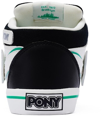 PONY Atop Rendah 'Hitam Putih' 233U1AT13BK Shop PONY Atop Rendah 'Hitam Putih' 233U1AT13BK