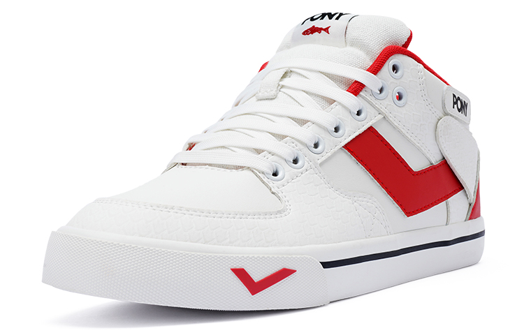 PONY Atop Low 'Dragon Scale White Red' 圖 2