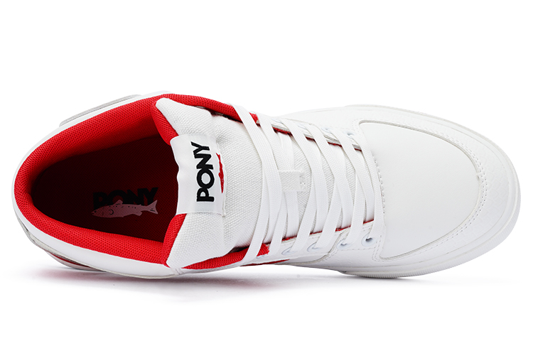 PONY Atop Low 'Dragon Scale White Red' 圖 3