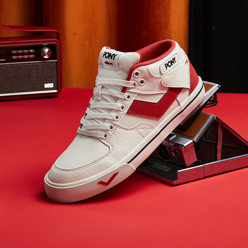 PONY Atop Low 'Dragon Scale White Red' 圖 6
