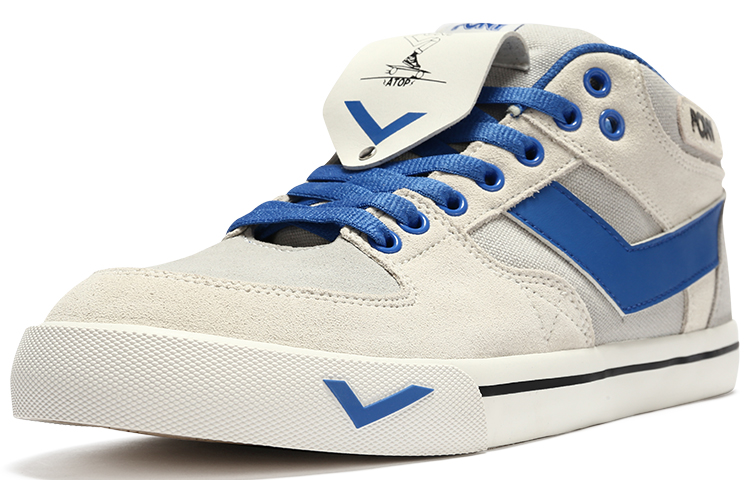 PONY Atop Low 'Grey White Blue' 圖 2