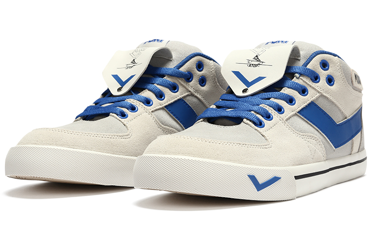 PONY Atop Low 'Grey White Blue' 圖 3