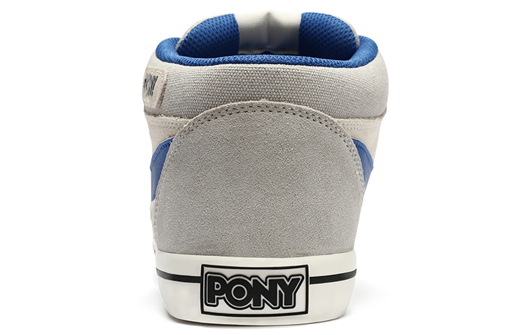 PONY Atop Low 'Grey White Blue' 圖 5