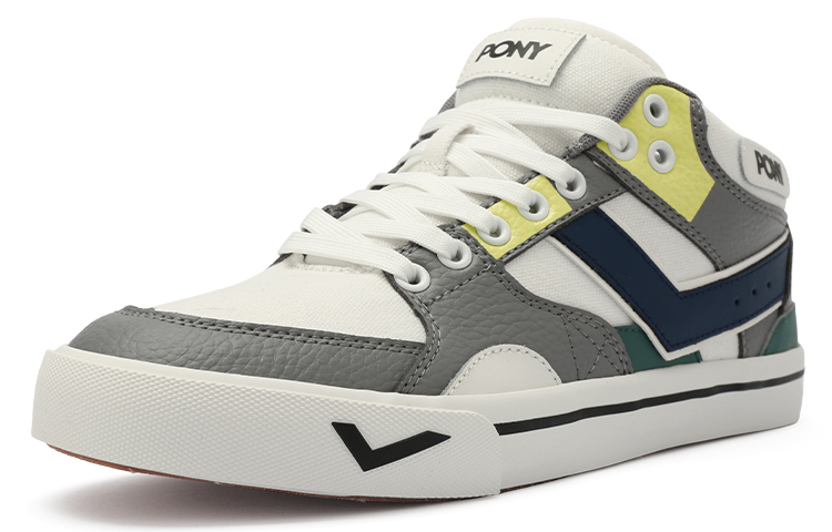 PONY Atop Low 'Grey White Colorblock' 圖 2