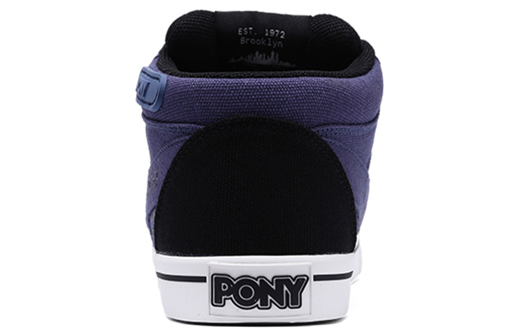 PONY Atop Low 'Purple Black Canvas' 圖 5