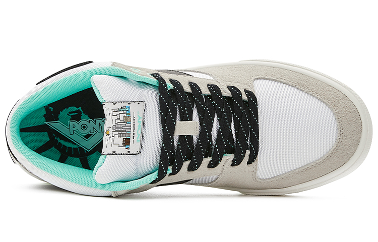 PONY Atop Low 'Statue of Liberty Grey Mint Green' 圖 4
