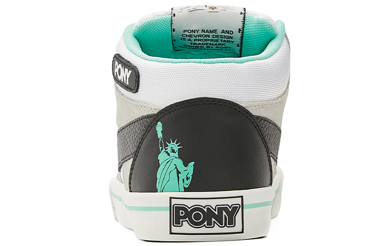 PONY Atop Low 'Statue of Liberty Grey Mint Green' 圖 5