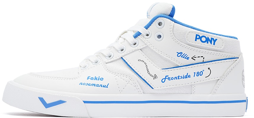 PONY Atop 休閒舒適百搭 防滑耐磨 低筒 板鞋 男女同款 寶藍 Buy PONY Atop 休閒舒適百搭 防滑耐磨 低筒 板鞋 男女同款 寶藍