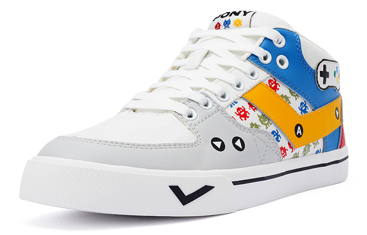 Order PONY Atop 低帮 '白蓝配色' 234U1AT14RW