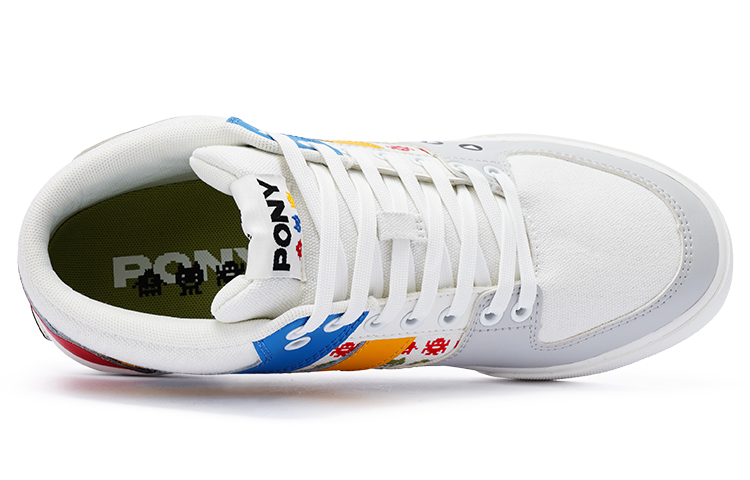 Lookbook PONY Atop 低帮 '白蓝配色' 234U1AT14RW