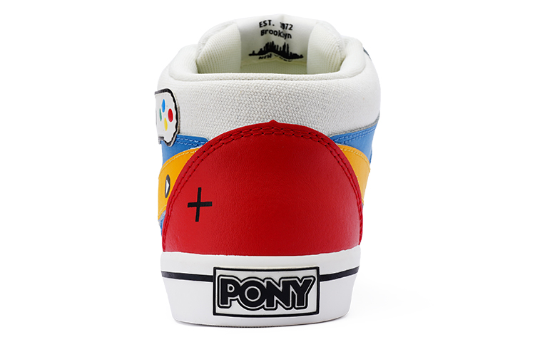 Shop PONY Atop 低帮 '白蓝配色' 234U1AT14RW