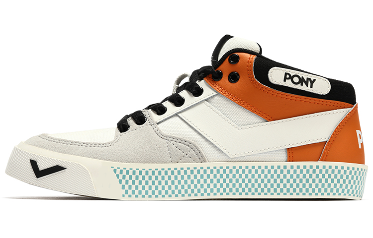 PONY Atop Low 'White Grey Orange'