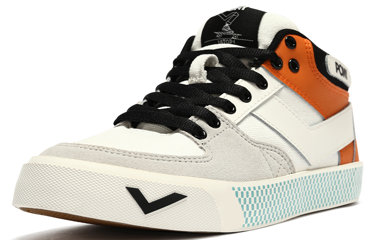 PONY Atop Low 'White Grey Orange' 圖 2