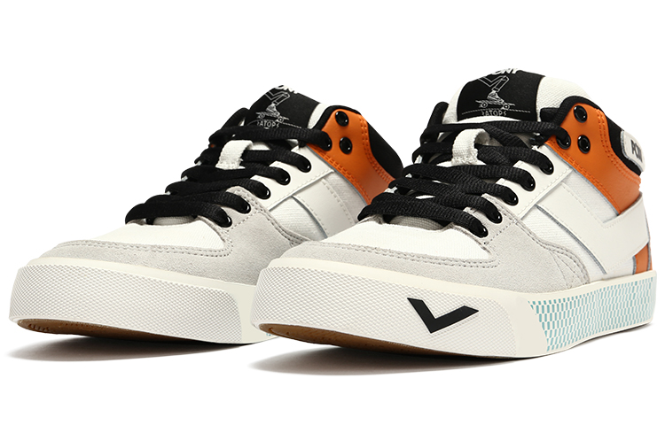 PONY Atop Low 'White Grey Orange' 圖 3