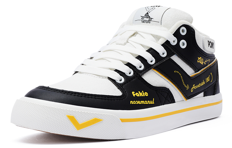 PONY Atop Low Black White 'Elemental Graffiti' 圖 2