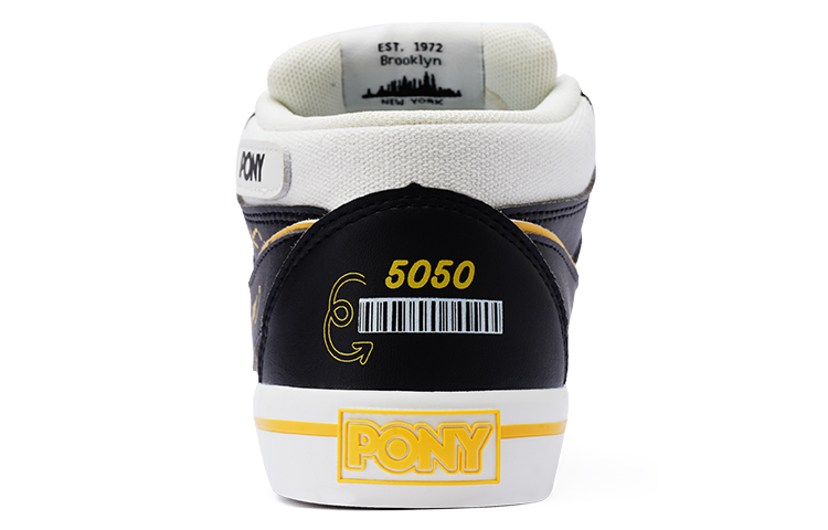 PONY Atop Low Black White 'Elemental Graffiti' 圖 4