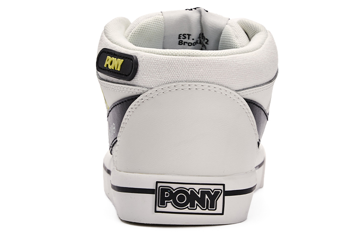 Shop PONY Atop 中帮鞋 '发光涂层米色' 23M1AT20BE