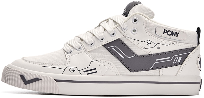 ポニー アトップ ミッド "アーケード 3.0" 白/灰 23U1AT22SW Buy ポニー アトップ ミッド "アーケード 3.0" 白/灰 23U1AT22SW