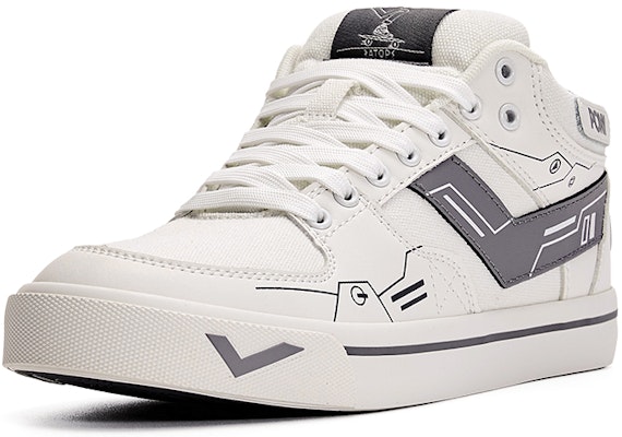 PONY Atop Mid 'Arcade 3.0 Blanco Gris' 23U1AT22SW Order PONY Atop Mid 'Arcade 3.0 Blanco Gris' 23U1AT22SW