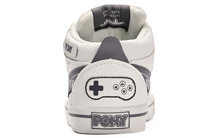 Shop PONY Atop Mid ''Arcade 3.0 Wit Grijs'' 23U1AT22SW