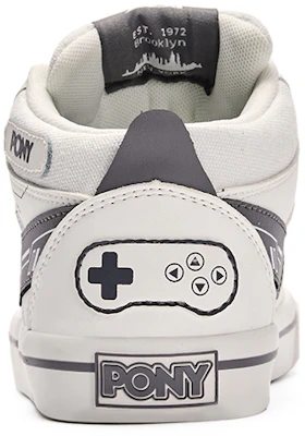 PONY Atop Mid ''Arcade 3.0 Wit Grijs'' 23U1AT22SW Shop PONY Atop Mid ''Arcade 3.0 Wit Grijs'' 23U1AT22SW