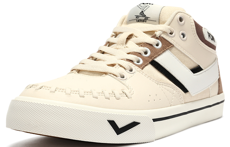 Order PONY Atop Mid ''Beige'' Sneakers 21M1AT02BR