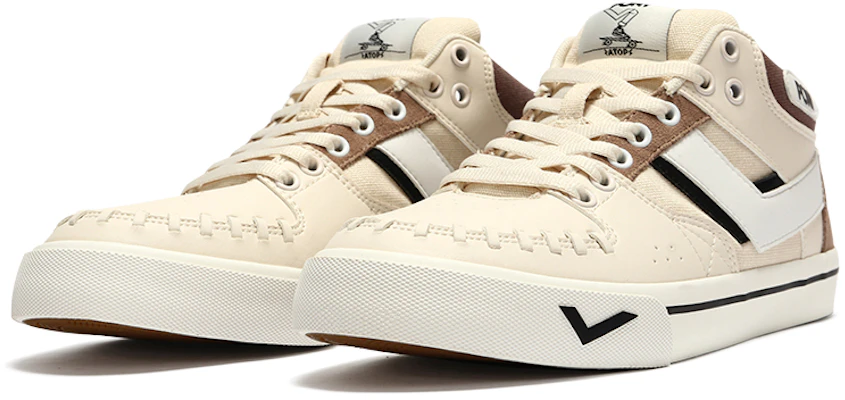 PONY Atop Mid ''Beige'' Sneakers 21M1AT02BR Lookbook PONY Atop Mid ''Beige'' Sneakers 21M1AT02BR