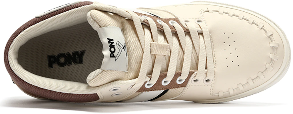 PONY Atop Mid ''Beige'' Sneakers 21M1AT02BR Shop PONY Atop Mid ''Beige'' Sneakers 21M1AT02BR