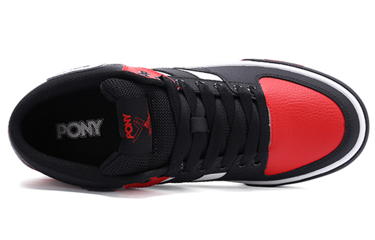PONY Atop Mid 'Black Red' 圖 4