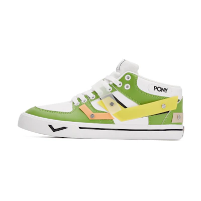 PONY Atop Mid 'Deconstructed Patch Fruit Green'